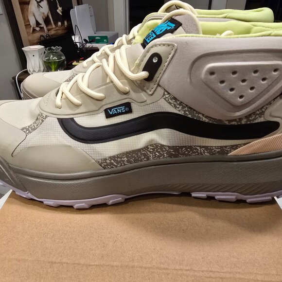 Vans MTE CrossPath Mid Natural / Tan Sneakers Hiking Shoes Men's Size 13 NEW - Picture 6 of 10